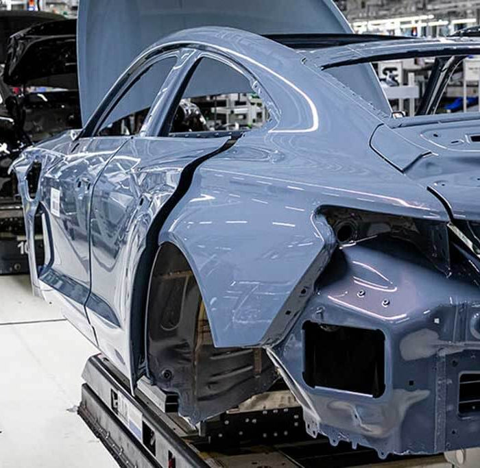 Three 3D printed automotive parts produced on the UltiMaker Factor 4