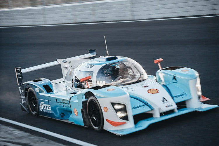 FORZE Hydrogen Racing Team race car powered by hydrogen fuel cell technology