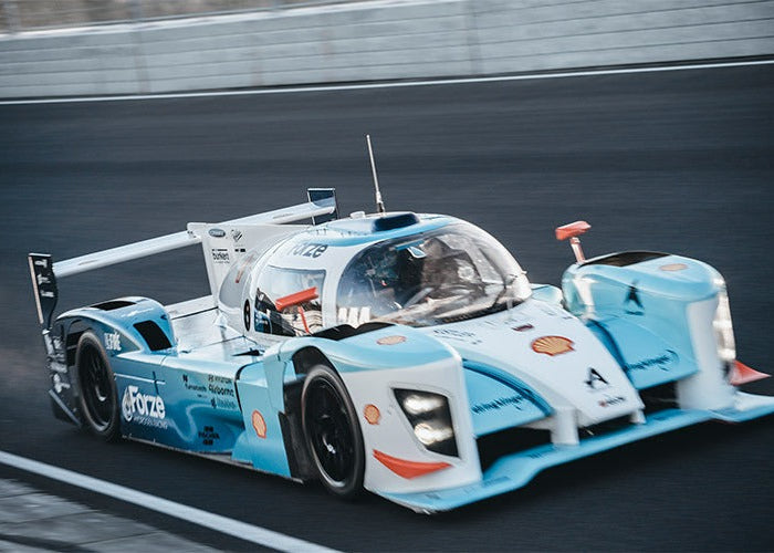 FORZE Hydrogen Racing Team race car powered by hydrogen fuel cell technology