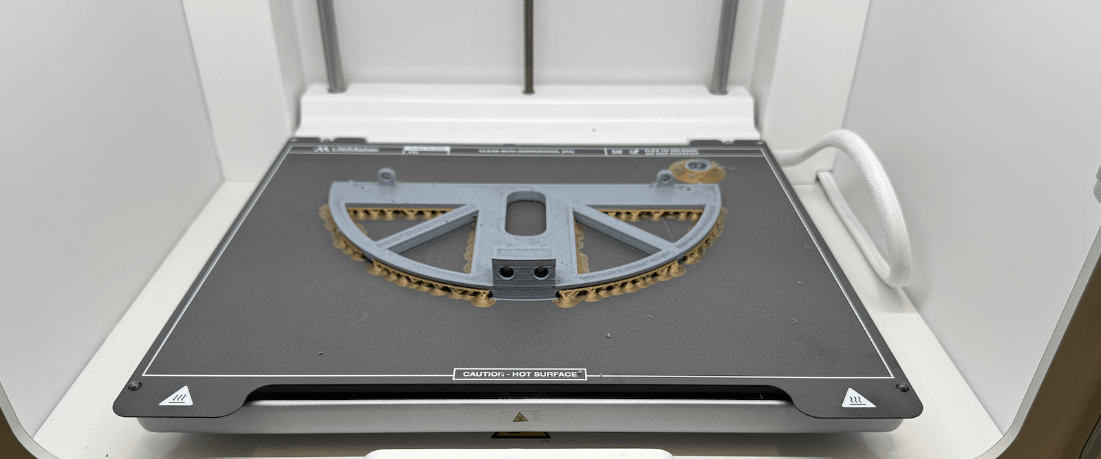 PET CF carbon fibre drone camera mount bracket 3D printed on UltiMaker S6