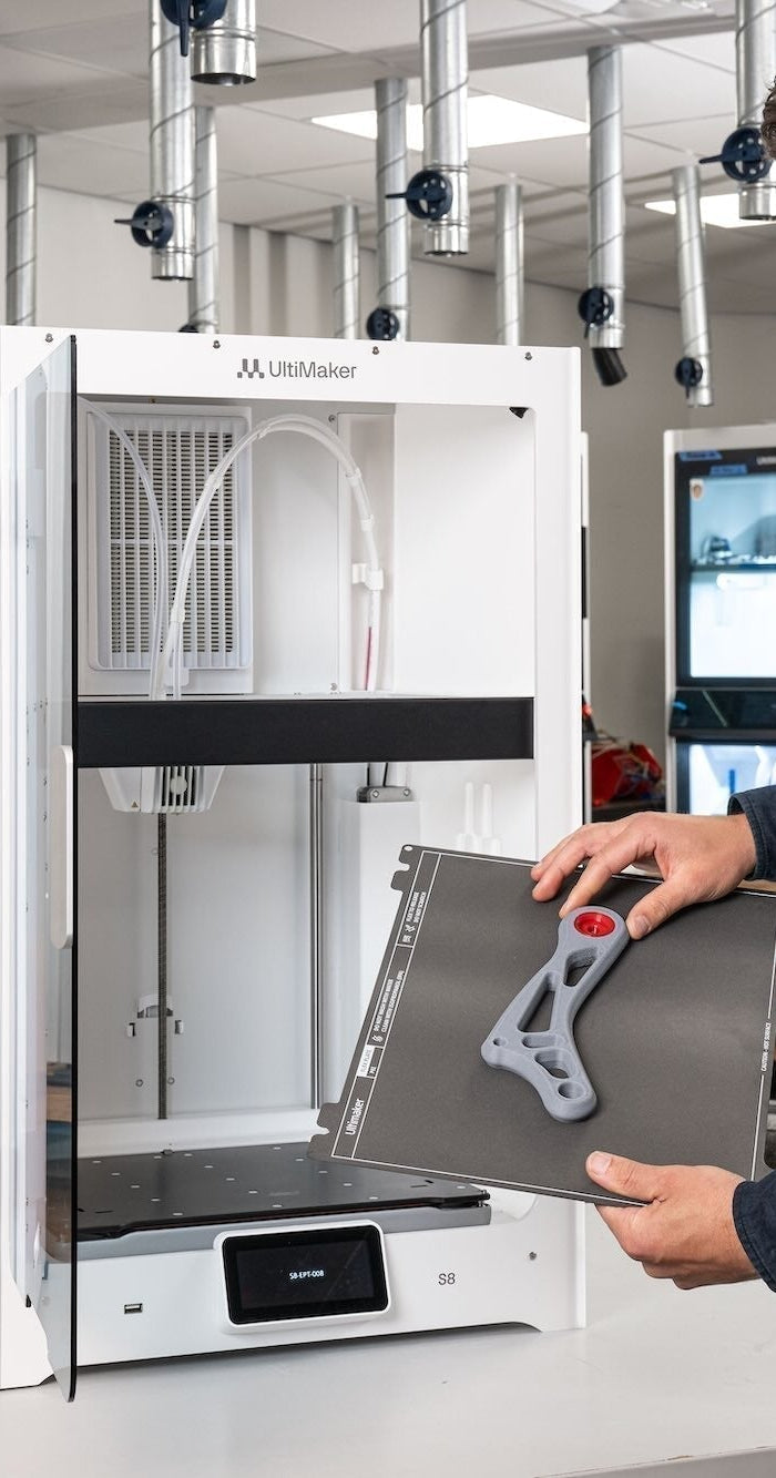 UltiMaker S8 3D printer launch hero image