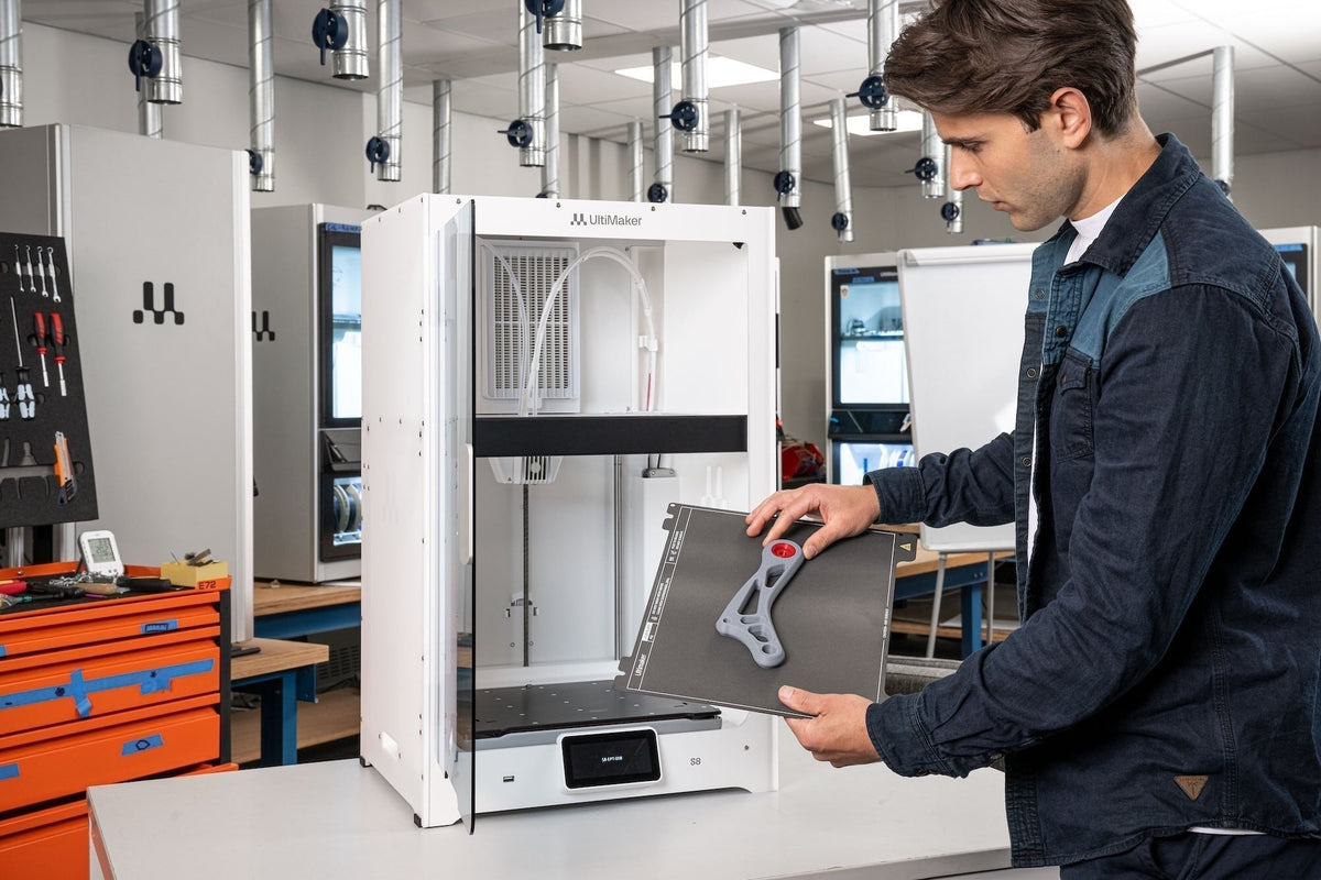 UltiMaker S8 Launches: 4x Faster Dual-Material 3D Printer