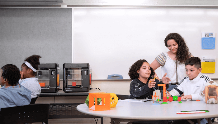 MakerBot Sketch Classroom 3D printer bundle for schools with two printers and filament
