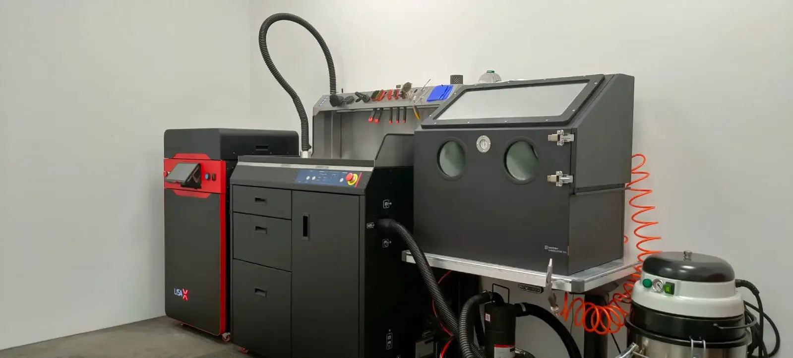 BNP factory floor producing ergonomic assembly equipment with Sinterit Lisa X SLS 3D printed parts