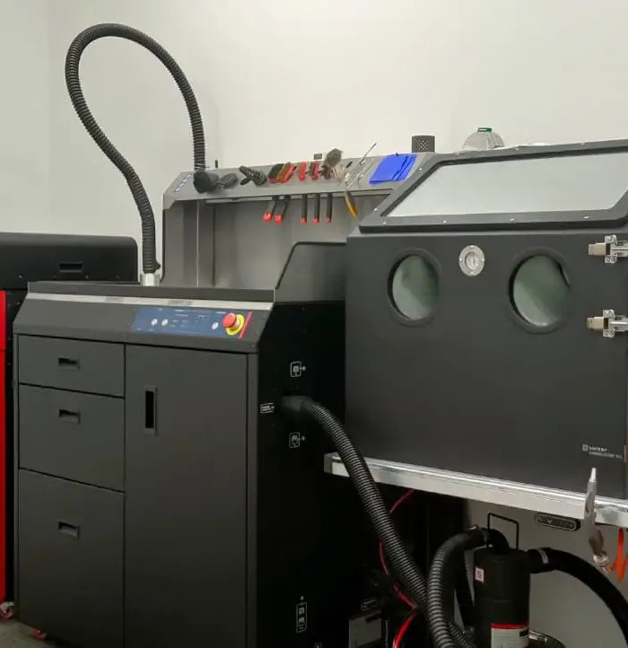 BNP factory floor producing ergonomic assembly equipment with Sinterit Lisa X SLS 3D printed parts