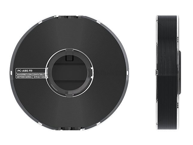 MakerBoth Method X PC-ABS FR Material (Black,0.63kg)