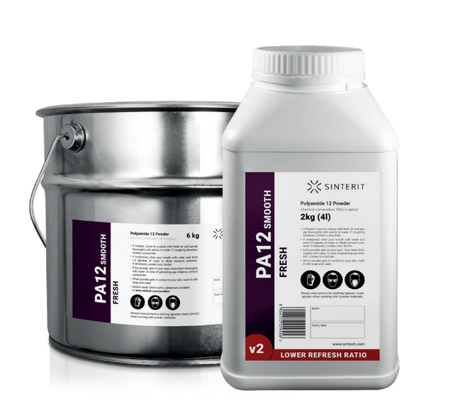 Sinterit PA 12 Smooth Powder for SLS (10kg)