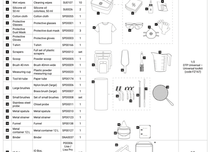 Sinterit Dedicated Powder Tools