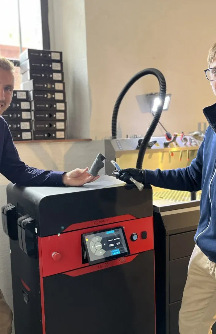 <div class="metafield-rich_text_field"><p>“Our transition to Lisa X was driven by a few things. Once you are trying to find a 3D printer with a bigger print volume they are getting outrageously expensive. The Lisa X was a very good value for print volume, and print speed is 10 times faster than on Lisa Pro, which we upgraded from. So we are able to print significantly bigger parts in way less time.”</p></div>