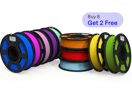 MakerBot Sketch PLA Rainbow 10 Pack (Buy 8, Get 2 Free)