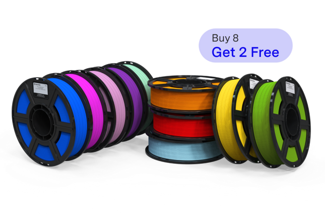 MakerBot Sketch PLA Rainbow 10 Pack (Buy 8, Get 2 Free)